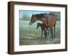 Under Mama's Watchful Eye-Jack Sorenson-Framed Art Print