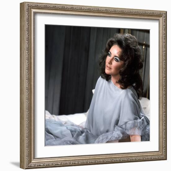 Under Milk Wood by Andrew Sinclair with Elizabeth Taylor, 1972 (photo)-null-Framed Photo