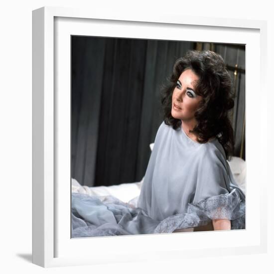 Under Milk Wood by Andrew Sinclair with Elizabeth Taylor, 1972 (photo)-null-Framed Photo