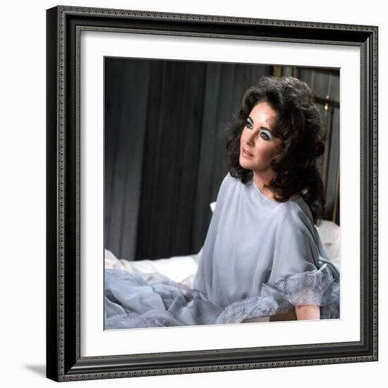 Under Milk Wood by Andrew Sinclair with Elizabeth Taylor, 1972 (photo)-null-Framed Photo