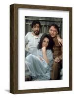 Under Milk Wood by Andrew Sinclair with Peter O'Toole, Elizabeth Taylor and Richard Burton, 1972 (p-null-Framed Photo