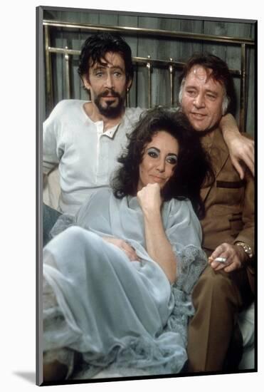 Under Milk Wood by Andrew Sinclair with Peter O'Toole, Elizabeth Taylor and Richard Burton, 1972 (p-null-Mounted Photo