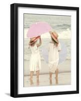 Under My Umbrella-Betsy Cameron-Framed Art Print