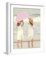 Under My Umbrella-Betsy Cameron-Framed Art Print