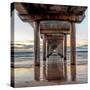 Under Scripps Pier-Danita Delimont-Stretched Canvas