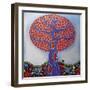 Under the Apple Tree-Lynn Hughes-Framed Giclee Print