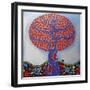 Under the Apple Tree-Lynn Hughes-Framed Giclee Print