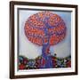 Under the Apple Tree-Lynn Hughes-Framed Giclee Print