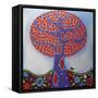 Under the Apple Tree-Lynn Hughes-Framed Stretched Canvas