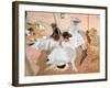 Under the awning, on the Beach at Zarautz. 1905-Joaquin Sorolla-Framed Giclee Print