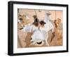 Under the Awning, on the Beach at Zarautz-Joaquín Sorolla y Bastida-Framed Giclee Print