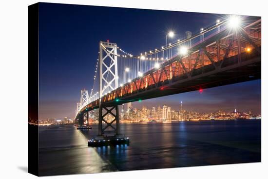 Under The Bay Bridge-John Gavrilis-Stretched Canvas