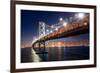 Under The Bay Bridge-John Gavrilis-Framed Photographic Print