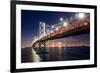 Under The Bay Bridge-John Gavrilis-Framed Photographic Print