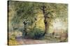 Under the Beeches-John Steeple-Stretched Canvas