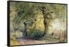 Under the Beeches-John Steeple-Framed Stretched Canvas