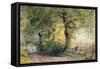 Under the Beeches-John Steeple-Framed Stretched Canvas