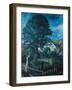 Under the Big Ash Tree-Nikolai Astrup-Framed Giclee Print