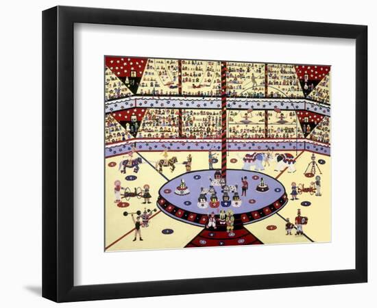 Under the Big Top-David Sheskin-Framed Giclee Print