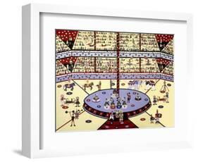 Under the Big Top-David Sheskin-Framed Giclee Print