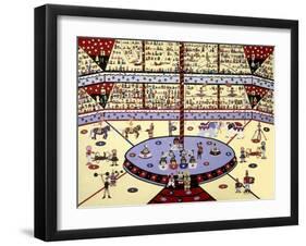 Under the Big Top-David Sheskin-Framed Giclee Print