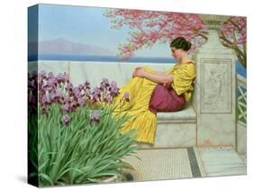 Under the Blossom that Hangs on the Bough, 1917-John William Godward-Stretched Canvas