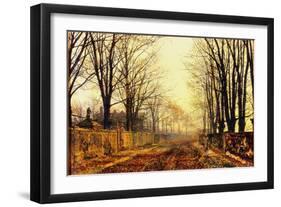 Under the Breeches, 1892-John Atkinson Grimshaw-Framed Giclee Print