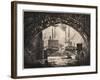 Under the Bridges, Chicago, 1910-Joseph Pennell-Framed Giclee Print