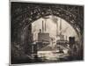 Under the Bridges, Chicago, 1910-Joseph Pennell-Mounted Giclee Print