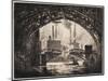 Under the Bridges, Chicago, 1910-Joseph Pennell-Mounted Giclee Print