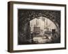 Under the Bridges, Chicago, 1910-Joseph Pennell-Framed Giclee Print