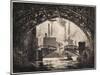 Under the Bridges, Chicago, 1910-Joseph Pennell-Mounted Giclee Print