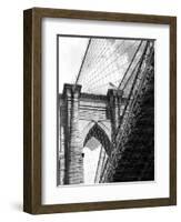 Under the Brooklyn Bridge-Phil Maier-Framed Photographic Print