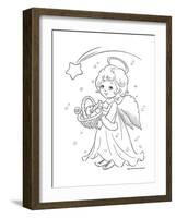 Under the Christmas Star-Olga And Alexey Drozdov-Framed Giclee Print