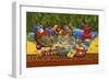 Under the Christmas Tree-Janet Pidoux-Framed Giclee Print