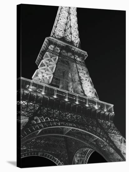 Under the Eiffel Tower-Cyndi Schick-Stretched Canvas