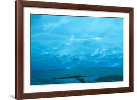 Under the Glacier, Perito Moreno, Argentina, South America-Mark Chivers-Framed Photographic Print