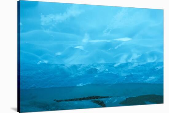 Under the Glacier, Perito Moreno, Argentina, South America-Mark Chivers-Stretched Canvas