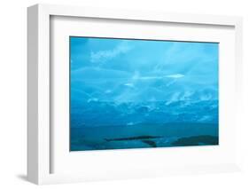 Under the Glacier, Perito Moreno, Argentina, South America-Mark Chivers-Framed Photographic Print