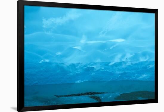 Under the Glacier, Perito Moreno, Argentina, South America-Mark Chivers-Framed Photographic Print