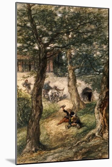 Under the Greenwood Tree, 1886-John Gilbert-Mounted Giclee Print