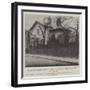 Under the Hammer, J M W Turner's Old Residence, Sandycombe Lodge, Twickenham-null-Framed Giclee Print