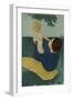 Under the Horse Chestnut Tree, 1896-7-Mary Cassatt-Framed Giclee Print