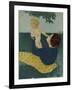 Under the Horse Chestnut Tree, 1896-7-Mary Cassatt-Framed Giclee Print