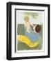 Under the Horse-Chestnut Tree-Mary Cassatt-Framed Giclee Print