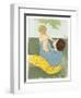 Under the Horse-Chestnut Tree-Mary Cassatt-Framed Giclee Print