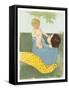 Under the Horse-Chestnut Tree-Mary Cassatt-Framed Stretched Canvas