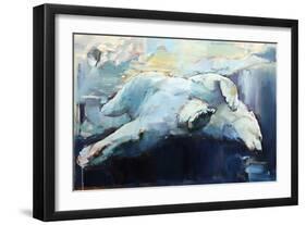 Under the Ice, 2015-Mark Adlington-Framed Giclee Print