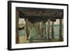 Under the Jetty-Henry Scott Tuke-Framed Giclee Print