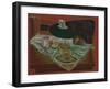 Under the Lamp; Sous La Lampe, 1925 (Oil on Canvas)-Juan Gris-Framed Giclee Print